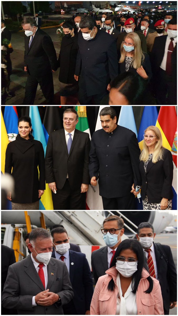 jlberroteran's tweet photo. El Presidente Nicolas Maduro es noticia internacional de primer orden por estar en México para asistir a la VI Cumbre de CELAC. Fue recibido por el Canciller mexicano y altas personalidades.
Una Misión del Presidente es impulsar el CELAC con una secretaria general en México. https://t.co/r8s6HUzcAK