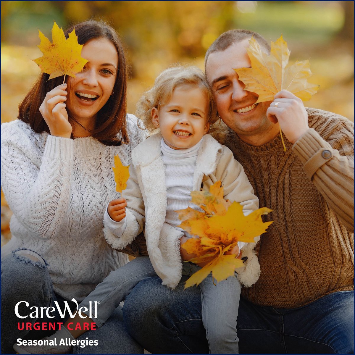 CareWellUC's tweet photo. CareWell Urgent Care centers are equipped to treat non-life-threatening medical needs including allergies, asthma, and any other urgent medical needs that may arise during the season. Check out the link below for our tips, tricks and advice!

https://t.co/rVCWA0idjl https://t.co/isGlksT4tQ