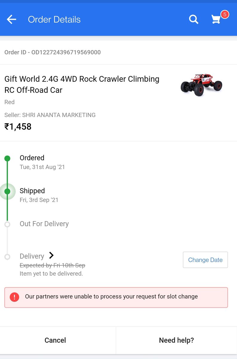 StanAnthony7's tweet photo. This has been like the worst possible experience that I had to go through @Flipkart 
For the past month , I've just been trying to get my order delivered, which didn't happen and  the resolution given  was - Cancel the order. 
@Flipkart can't even get that done now! https://t.co/vC38PzlB0c