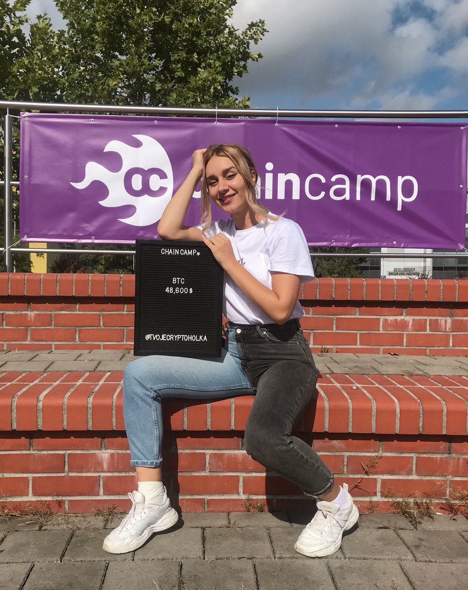 CryptoHolka's tweet photo. Čau ahoj z nabušenýho Chaincampu!!
Čekuju to pro vás i odtud.🤍
48,600 $ a jedem zase nahoru.
Klidně se zastav na pokec, budu moc ráda:)) #kryptogang https://t.co/peGTEOAD1E
