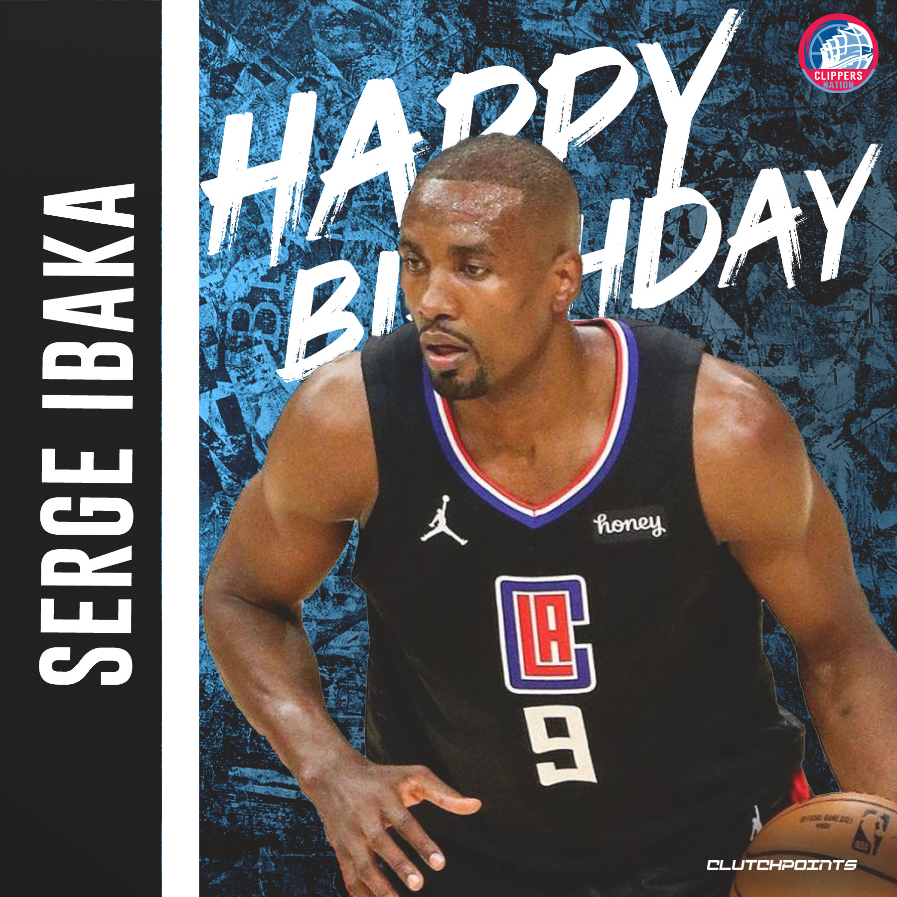 Join Clippers Nation in greeting Serge Ibaka a happy 32nd birthday!  