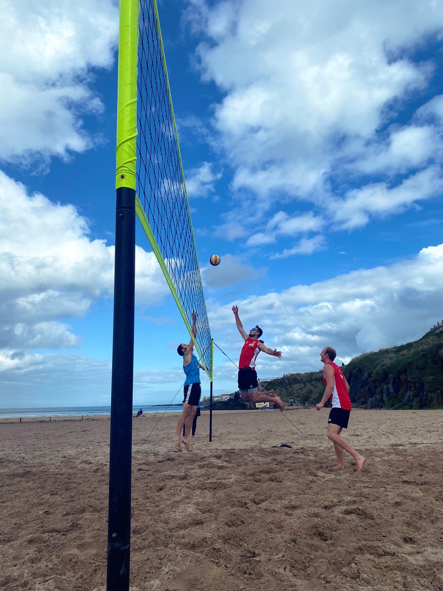 GoTeamNI's tweet photo. Great day on Portstewart Strand with @NIVolleyball and @NationalTrustNI for their “Have a go day!” including 2 exhibition matches. We are delighted to see the sport growing in NI. If you are in the local area come down and get involved! https://t.co/EaGfs7iJvw