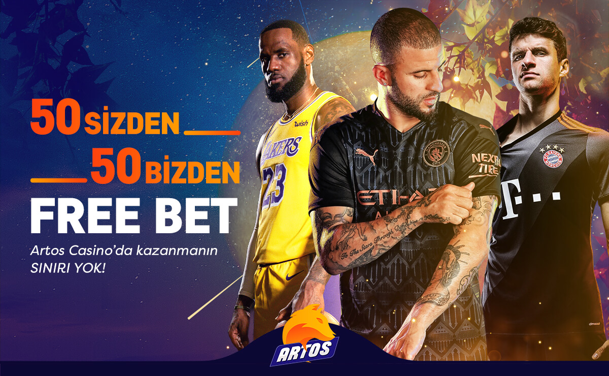 50 Sizden 50 Bizden Bonusu Sizleri Bekliyor ! 

Bonustan minimum 20 tl maksimum 50 tl faydalanabilirsiniz.

Çevrim için Futbol ve Basketbol  maçlarında 2li kombine her bahis 1.80 oranda olmalıdır.

#forex #kripto #UEL #SueperLig #exxen #galatasaray #fener #beşiktaş