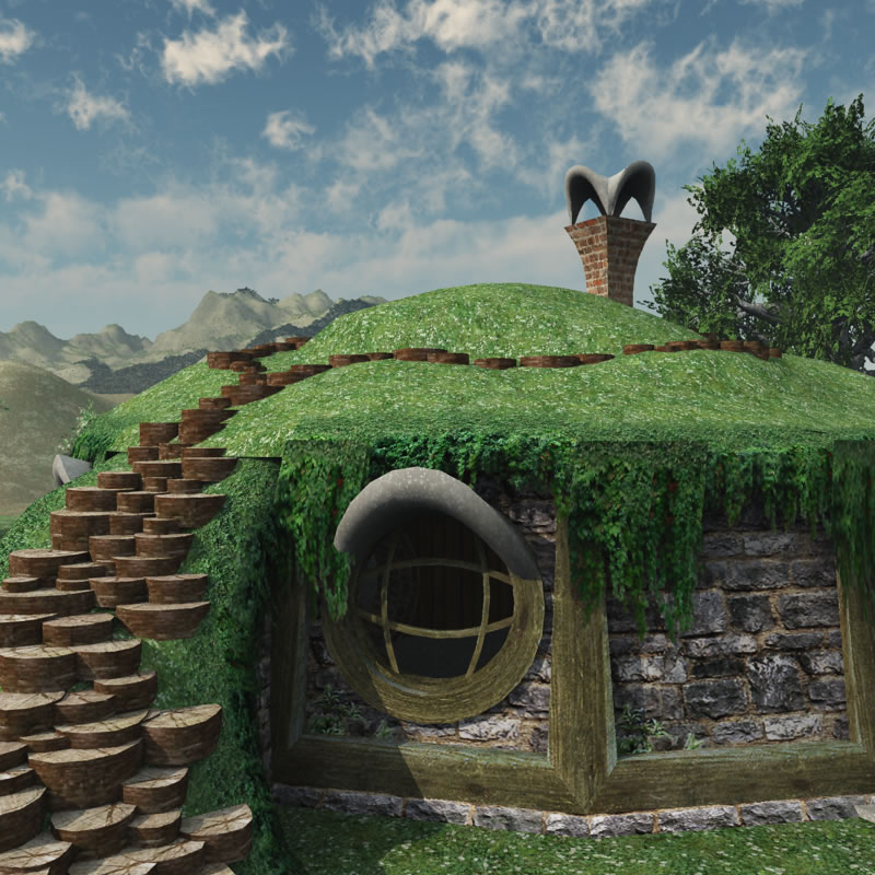 proactiveintl's tweet image. Halfling Village #Herbalist 3D model building for #b3d #vue3D  &amp;amp; Blender available for #gameassets &amp;amp; #dndart . #dnd  bit.ly/3khXmpL
