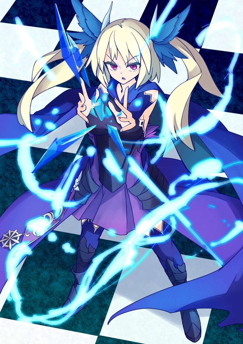 ストーリーサクヤまでもうちょっと 楽しみ楽しみっ パズドライラスト 黒てーのイラスト