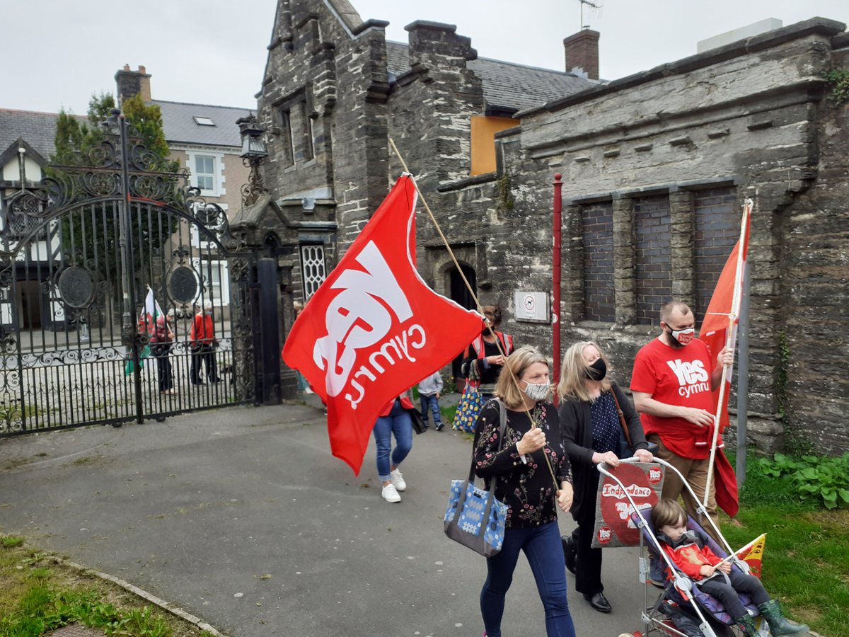 YesCymru Machynlleth tweet media