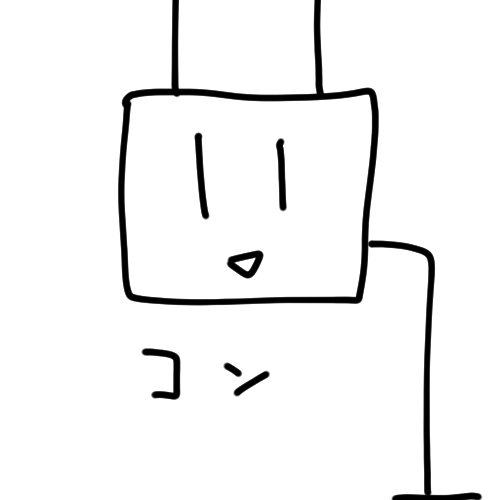 少ない線でかわいく書く 