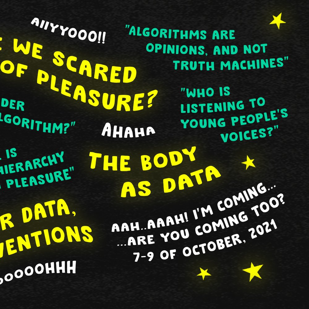 AgentsofIshq's tweet photo. If some of these questions had your brain cells (and other parts) tingling, then come join us at the #LoveSexAndData conference on October 7-9, 2021!
What do you want us to talk about at this sexy conference? Tell us with #LSDIndia hashtag!
#pleasurepositive #youngindia https://t.co/sOJX6hMoCU