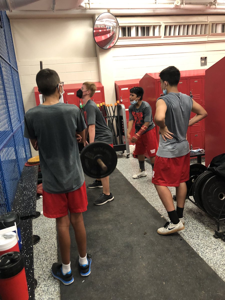 HistoryWithRoth's tweet photo. What a week for these 8th grade Rangers! Holding each other accountable and getting better everyday. Attitude is EVERYTHING. Congrats to our big bad fullbacks Davian and Tristan for being named our Ranger Warriors! https://t.co/3OSM915xoN