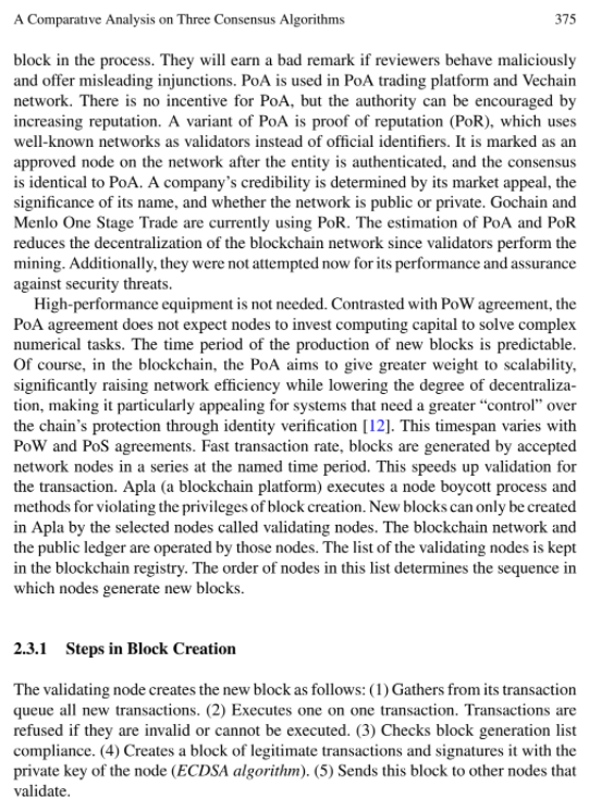 eisenreich's tweet photo. VeChain x Proof of Authority βοΈ
VeChain's PoA consensus algorithm was discussed in a new book, 'Computer Networks and Inventive Communication Technologies.' π
ISBN: 978-981-16-3728-5
#VeChain $VET #VeFam #Blockchain #BlockchainTechnology #VeSearch https://t.co/qT3zo7IHRw