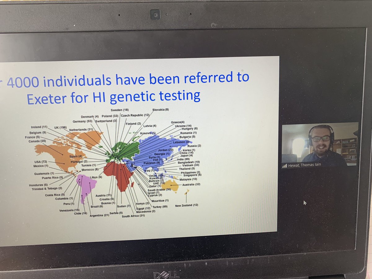 flanagan_se's tweet photo. Fantastic talks from @ExeterMed’s @JJ_Hopkins_  and @TIHewat at the @congenitalhi #CHIResearch2021 conference. Using genetics to increase understanding of the different ways that individuals can present with #hyperinsulinism https://t.co/RAvPumAQ17