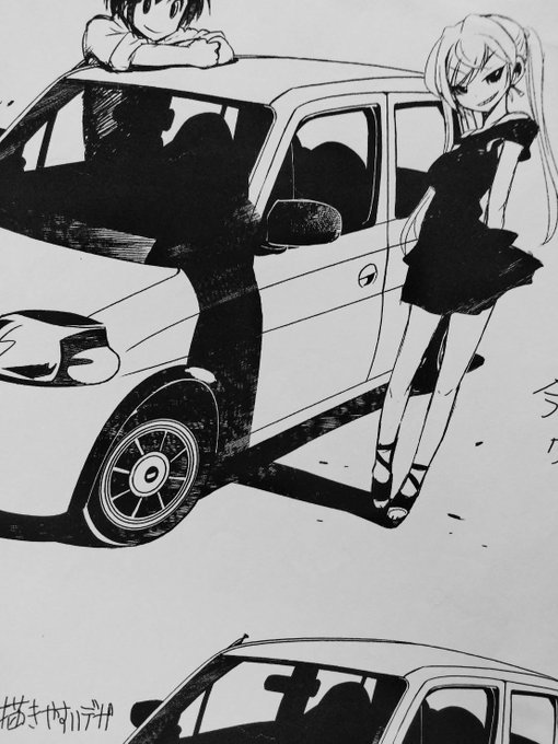 これは女の子ギャングたちがのどかな街で大人ギャングと抗争するピカレスクコメディ。車とかバイクいっぱい描けて楽しかった。ボツだけど。 