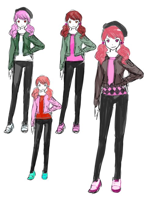 もっとオシャレな女の子が婚約者や借金取りから逃げる、旅物アクションも企画してた。キャンピングカーに乗って九州を逃げ回るの。これはいつか描くかも 