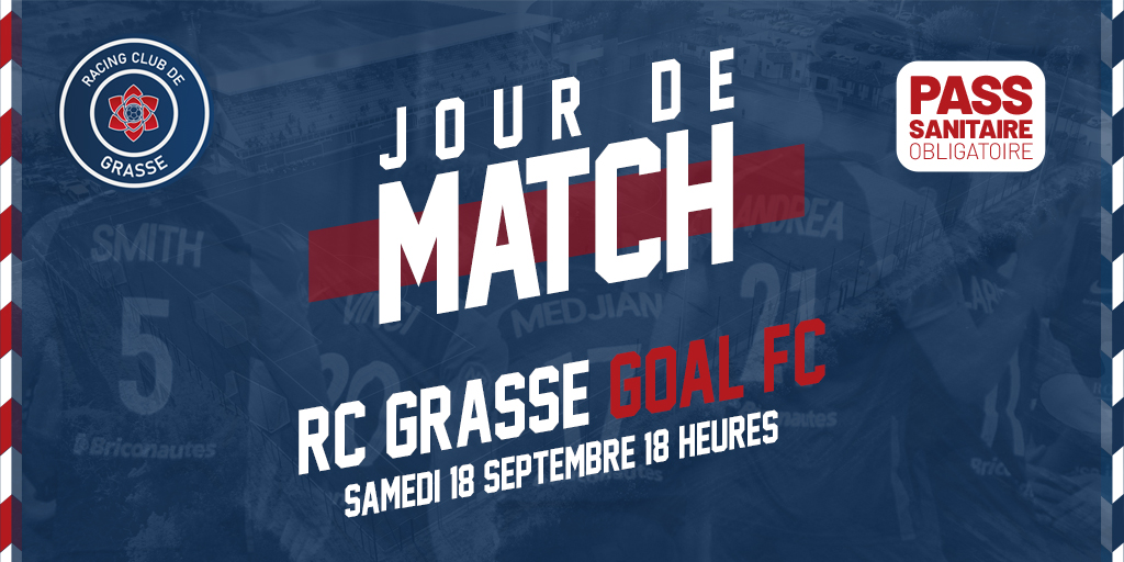 RCGrasse's tweet photo. 🔵🔴 #RCGGOALFC H-3 ⏳
Réservez vos places en ligne pour le choc au sommet de ce soir face au GOAL FC ! 🔥
🔛 https://t.co/1kr1GWz3Nk
RAPPEL. Les licencié(e)s et leurs parents auront accès GRATUITEMENT à la Paoute s'ils viennent avec la tenue du club ! 😁 https://t.co/6TIj6OQ8WR
