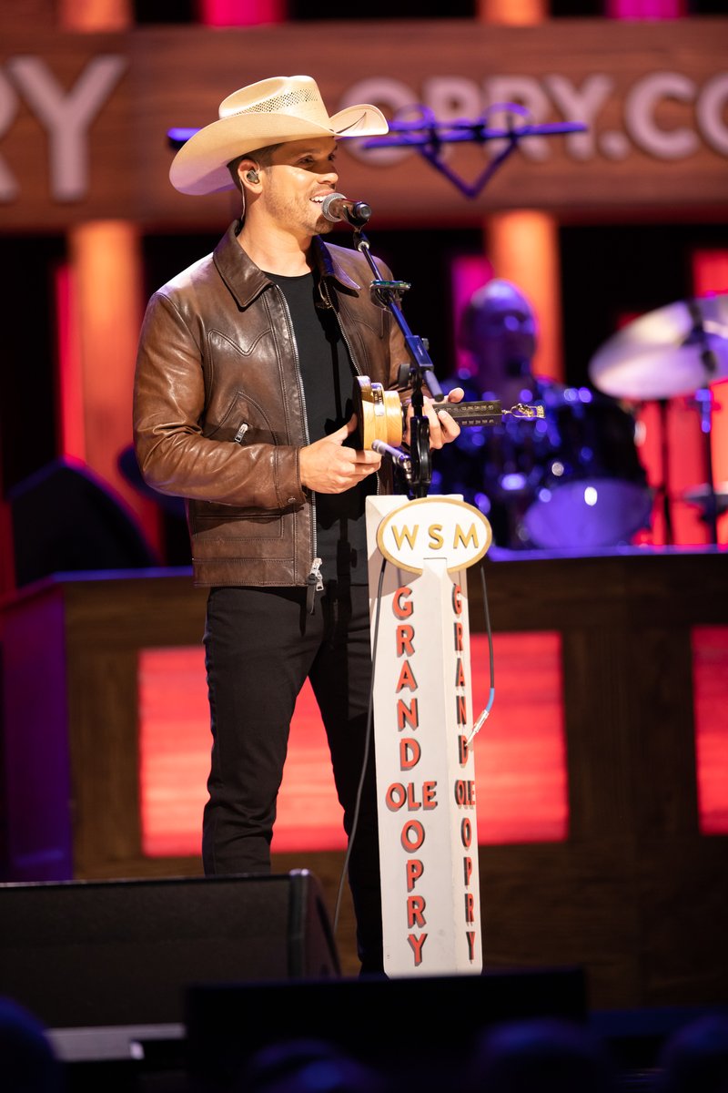 opry's tweet photo. We welcomed @dustinlynch into the Opry family on this day in 2018! 🙌 https://t.co/HSEySvoti1