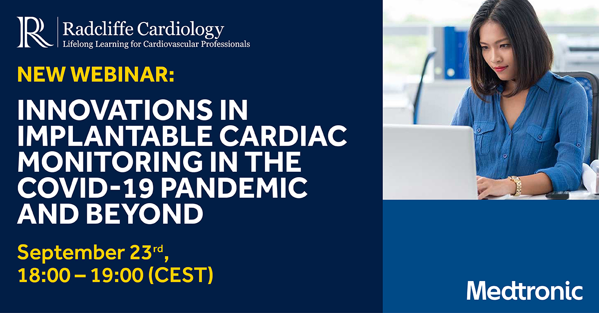 Join Prof. Jan Steffel, Prof. Thomas Pezawas and Mrs. Clare Newbery to learn how innovations in ICMs and remote monitoring are driving efficiency and earlier diagnosis >> bit.ly/39k0H17
#cardiotwitter #epeeps  #cardiopeeps #digitalHealth #RemoteMonitoring
