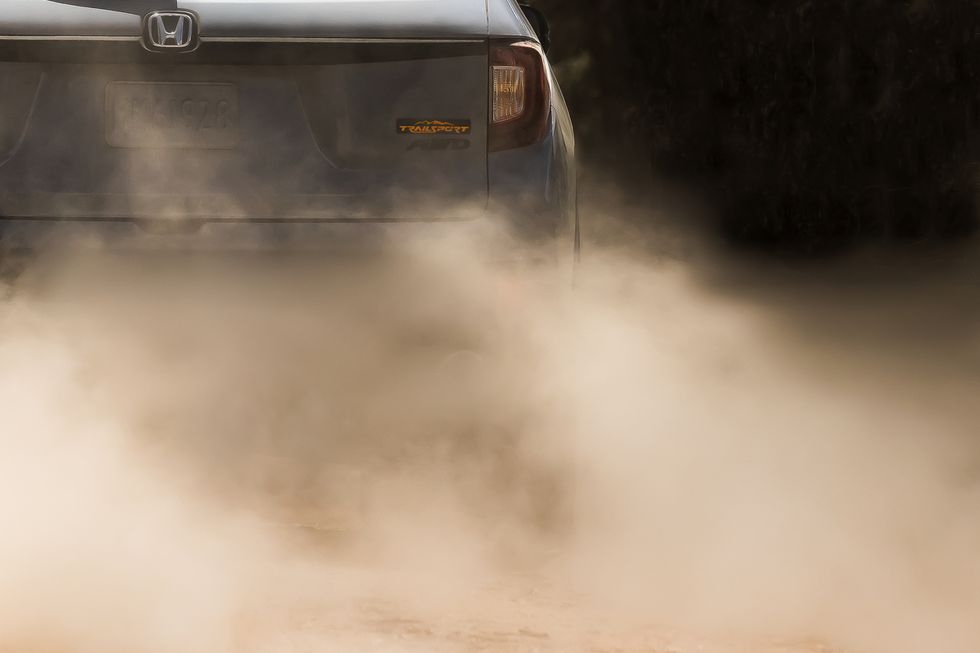 Get dirty!  #HondaTrailsport