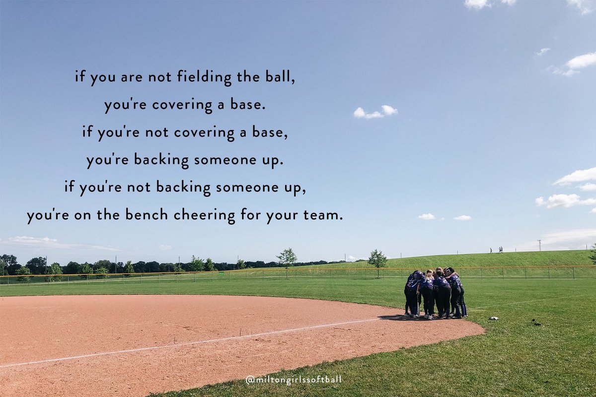 miltongsoftball's tweet photo. rise &amp; shine! it’s tryout time! 🥎🥳

every position, every play, you have a job to do.

good luck to all the athletes on the diamond this weekend! #FEARTHEBATS https://t.co/5zR195bt61