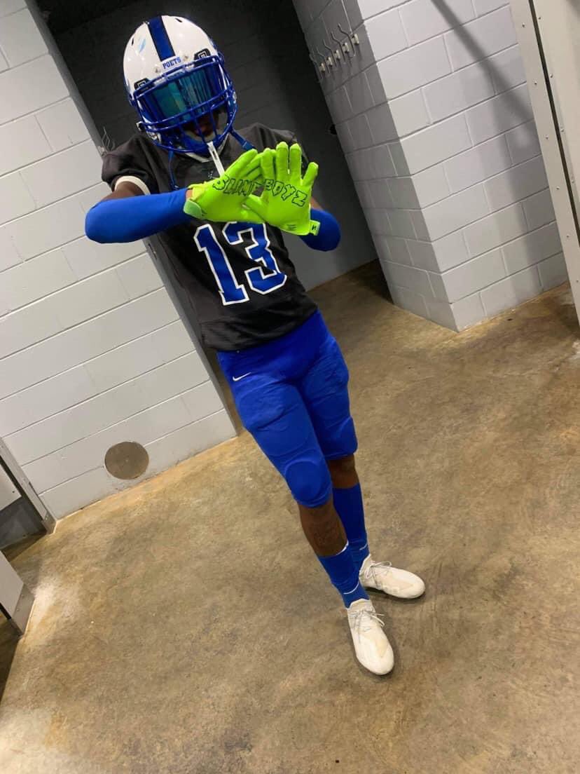 Ldmtasha's tweet photo. It’s game day!!! #13Marks yep that’s my boy #PrinceOfFootball Good Luck #PoetNation @zmarks71 @DavidMi48628189  Lanier vs Valley @cramtonbowl @11 https://t.co/XuAR6IcCKr