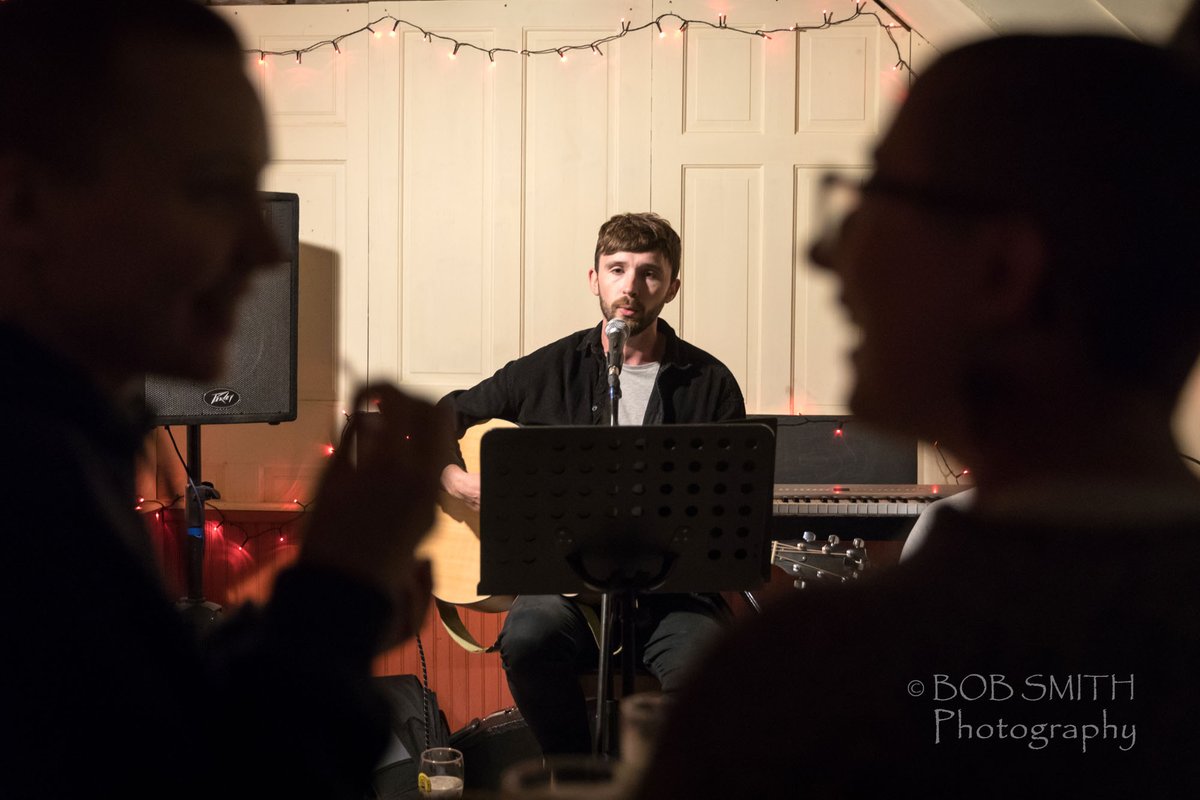 Great evening on Friday at the Schofield family's pop-up pub, with some super music from, among others, Stu Burns and Tom Smith of <a href="/goldjacks/">Gold Jacks</a>. Here's Stu in action. The Alvary Arms is open again tonight. Get up there and support <a href="/DFKeighley/">Dementia Friendly Keighley</a> and @SRManorlands
