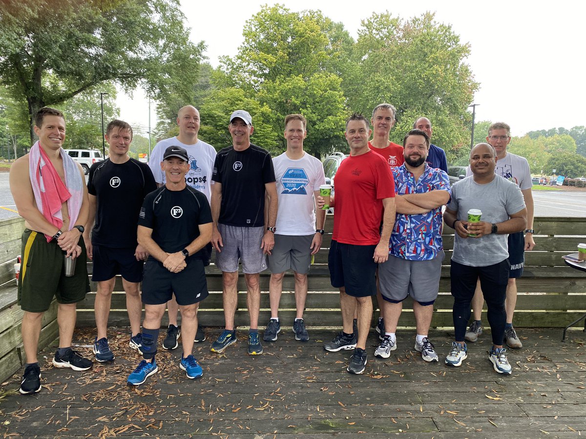 TRHLS's tweet photo. F3 Shadow 1000th beatdown @f3_shadow @F3Atlanta @F3Alpha @jamesatl @infosecsalesguy https://t.co/nNHLzRz1B3