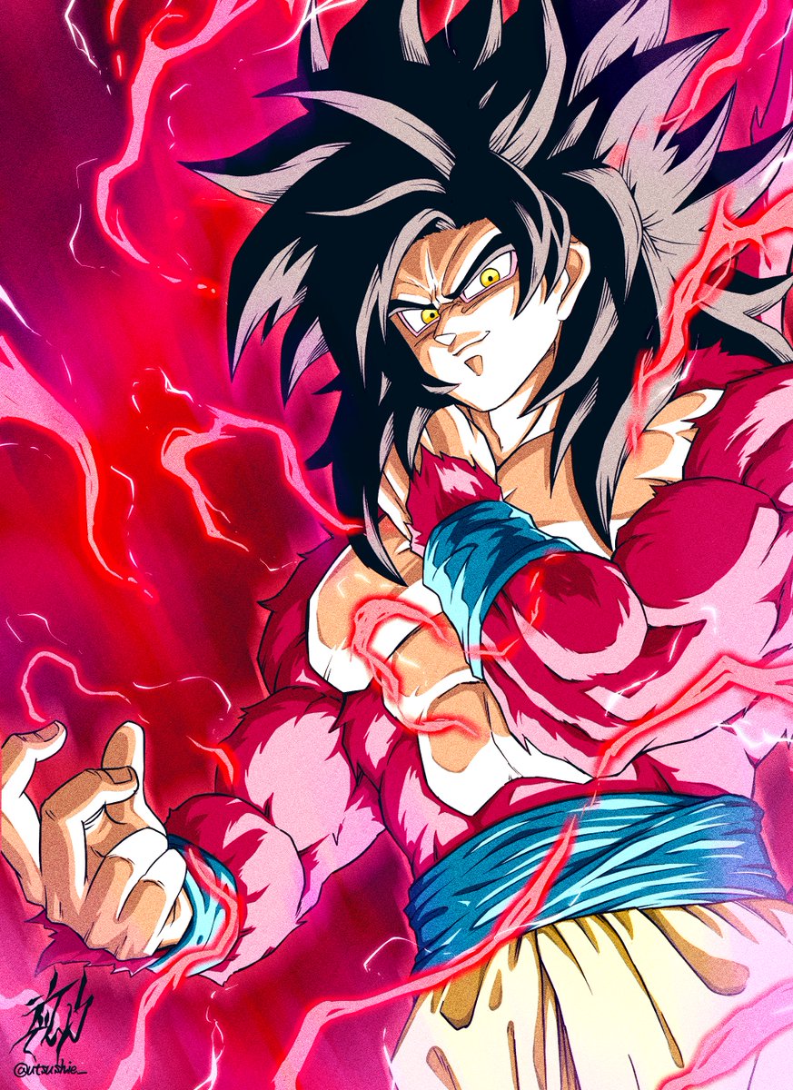 Saiyans of Crimson 
#ドラゴンボール　#イラスト