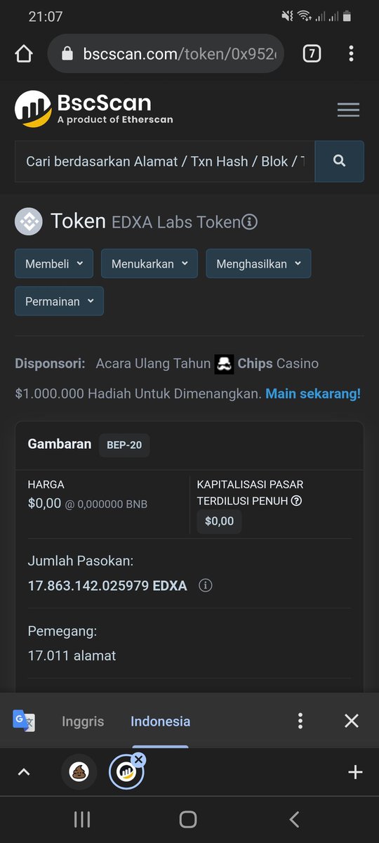 Ya kali lu ga serok, suplay dikit harga miring. Jangan sampe ketinggalan 🎉🎉

edxa.co/?ref=0x2E8c217…

"YUK CUAN BARENG"