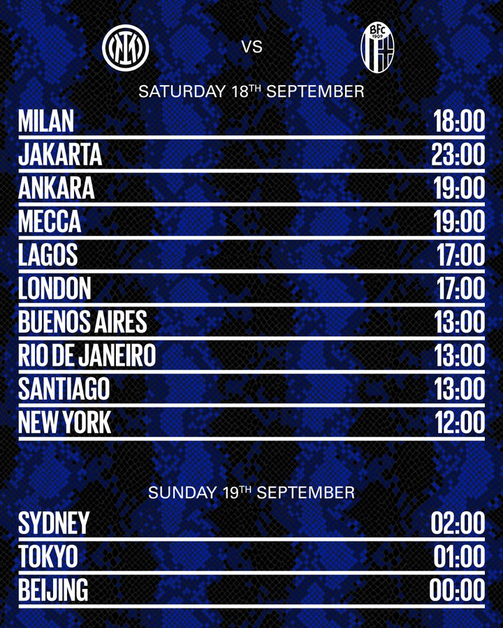 Inter_id's tweet image. 🗺 | #BROTHERSOFTHEWORLD

#InterBologna akan dimulai pukul 23:00 WIB 🔜
Tuliskan dari mana kalian akan mengikuti laga ini!

#ForzaInter