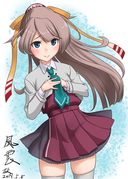 風雲はいらん事考えてる秋雲に巻雲と共に巻き込まれた形のズッコケ3人組の一員というイメージ 