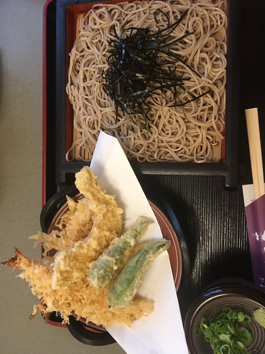 t520628k's tweet photo. ＃松阪　#更科　#更科そば　#そば　#蕎麦　#蕎麦屋　#松阪更科　#ざるそば　#天ざる
今日は　そば https://t.co/UQVTGzNGxo