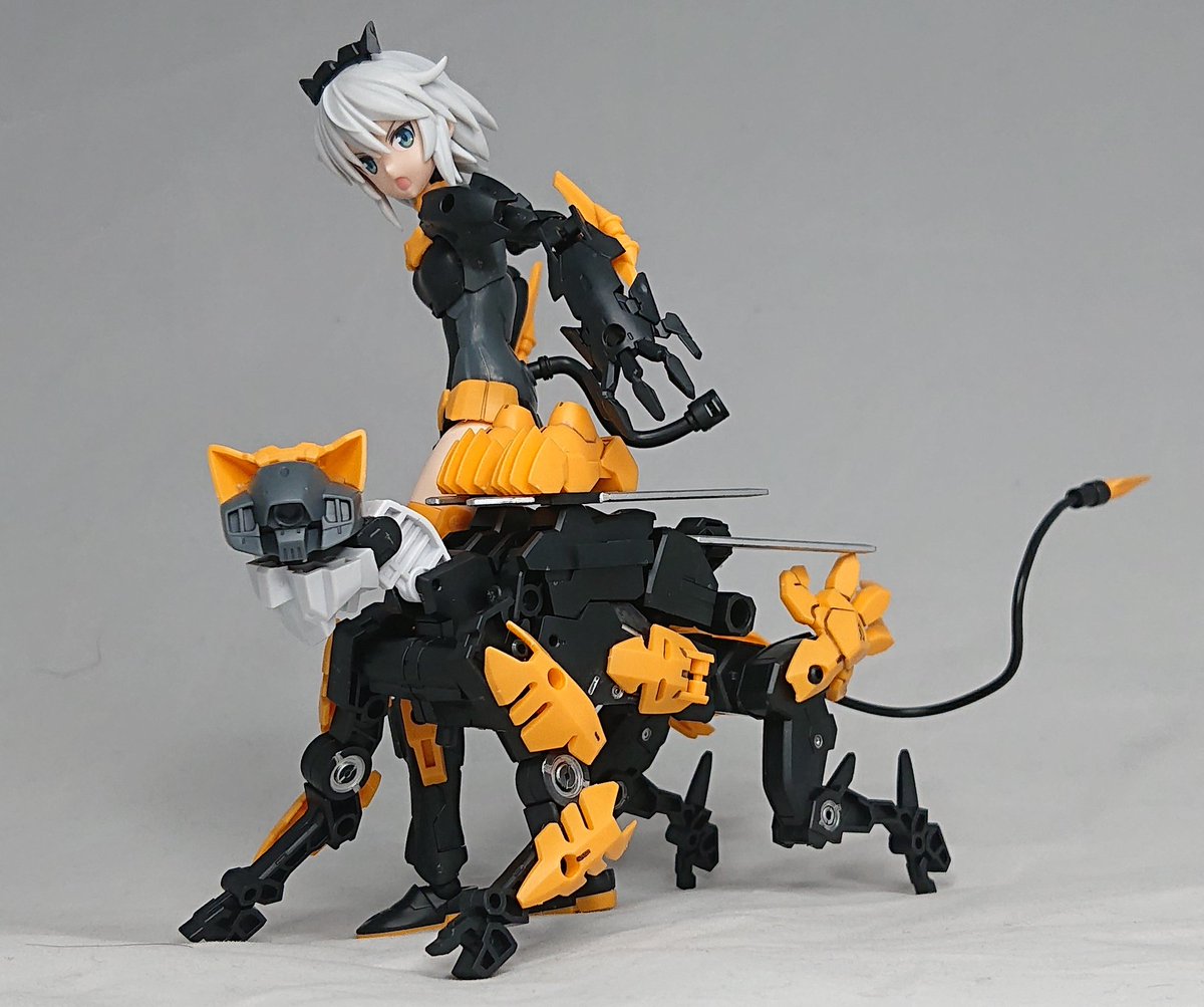 30MS リシェッタ支援用エグザビークル、スピードタイガー 仮組みー