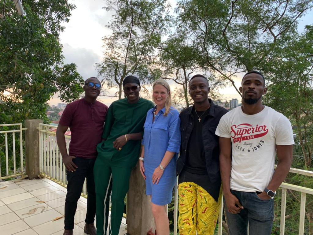 Fascinating  to talk with @Drizilik and <a href="/BandUncut/">Freetown Uncut Band</a> about the creative industry here in 🇸🇱 and their innovative music. 

Inspired by their passion and determination to change the narrative on 🇸🇱 through their art. Salone talent has a lot to offer the 🌎!