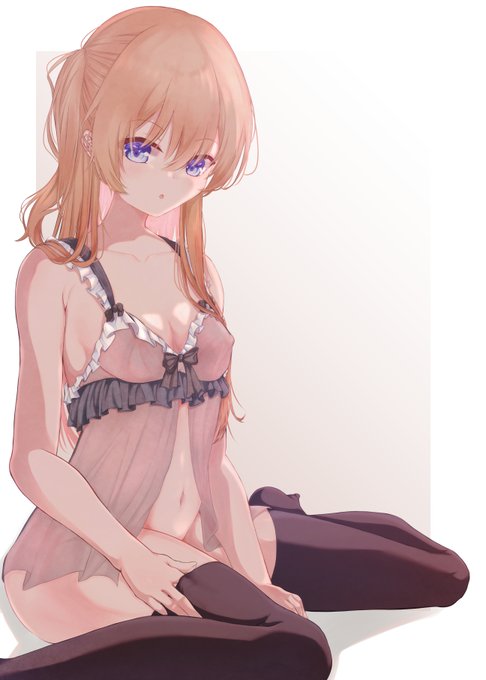 ベビードールが好きっていう絵です。 