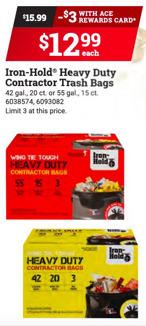 Did you know that today is National Cleanup Day?
We have trash bags, rakes, shovels, and whatever else you will need for your cleanup!