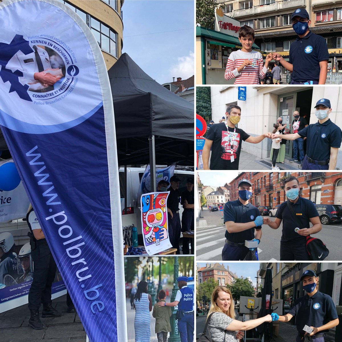 PolbruC's tweet image. #respectmutuel #wederzijdsrespect @Ixelles_Elsene @zpz_polbru @PolbruC