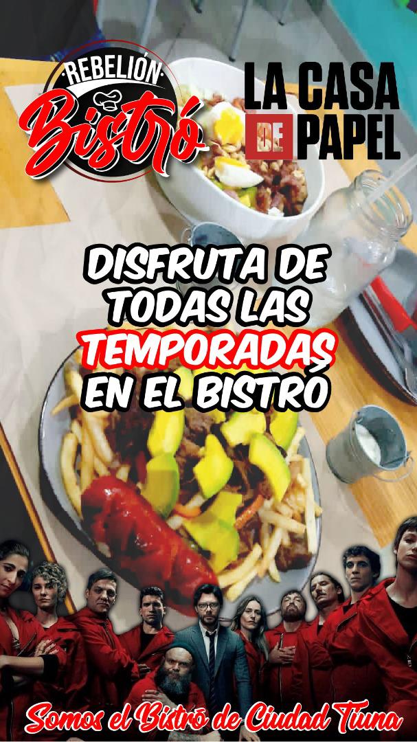 Buenos días amigos de #rebeliónbistró empezando el día con mucho entusiasmo de seguir hechando pa lante en este país llamado Venezuela 🇻🇪

Acuérdense de protegerse para  evitar más contagios y estar pendiente de la vacuna.

Gracias por preferirnos. 

#caracas #ciudadtiuna