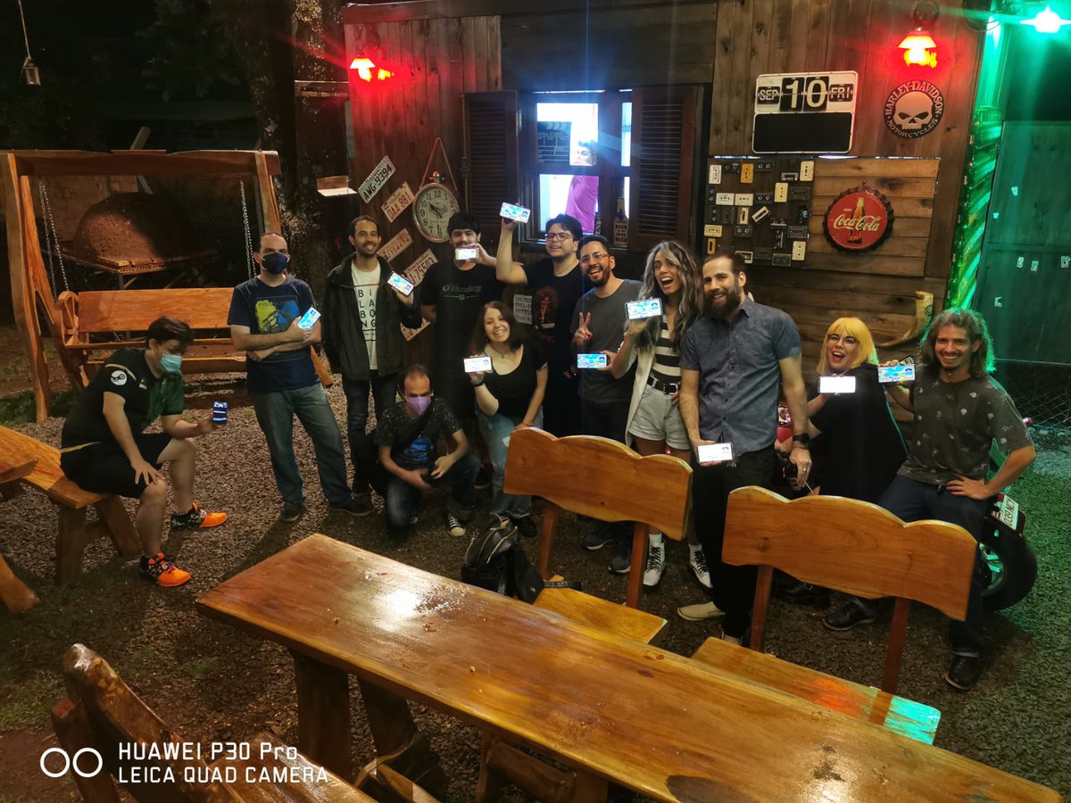 GLun's tweet photo. Offline meeting of Paraguay @AxieInfinity players https://t.co/atP0yZQUOB