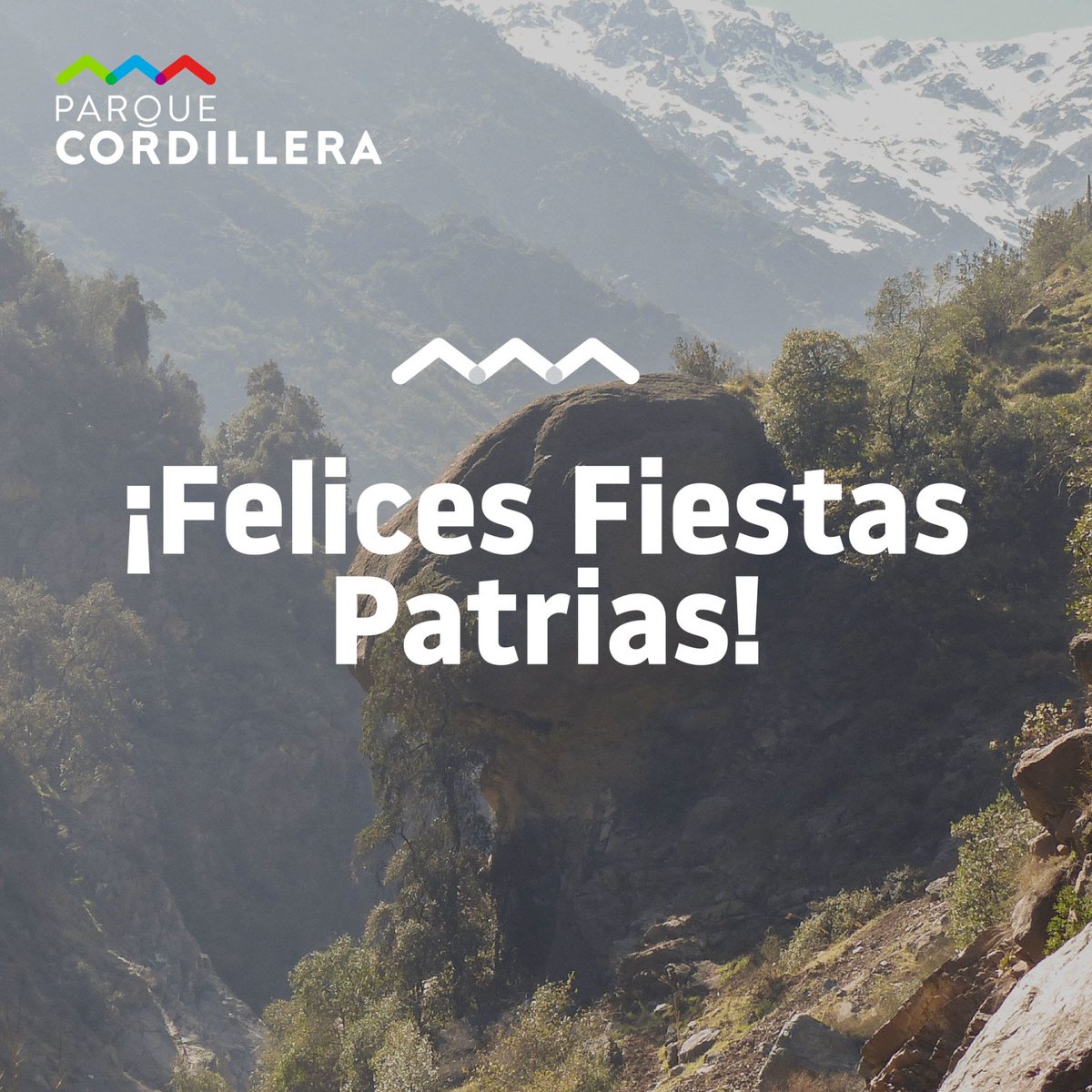 ¡Felices fiestas patrias! Esperamos que se encuentren disfrutando con sus familias y celebrando todo lo bello que nuestro país posee, como los paisajes que tienen cada uno de nuestros parques.