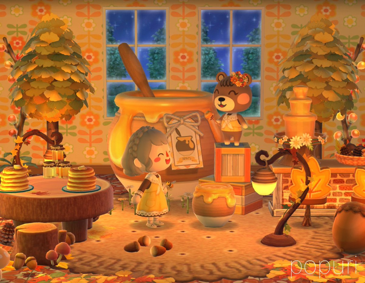 popuri238's tweet image. Maple syrup🍯🍁🍂
#ポケ森