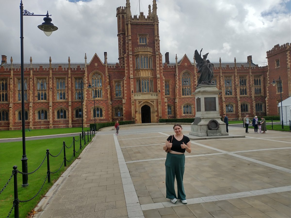Busy week moving house and now flirting the eldest off to Queen's University, Belfast. What a place!