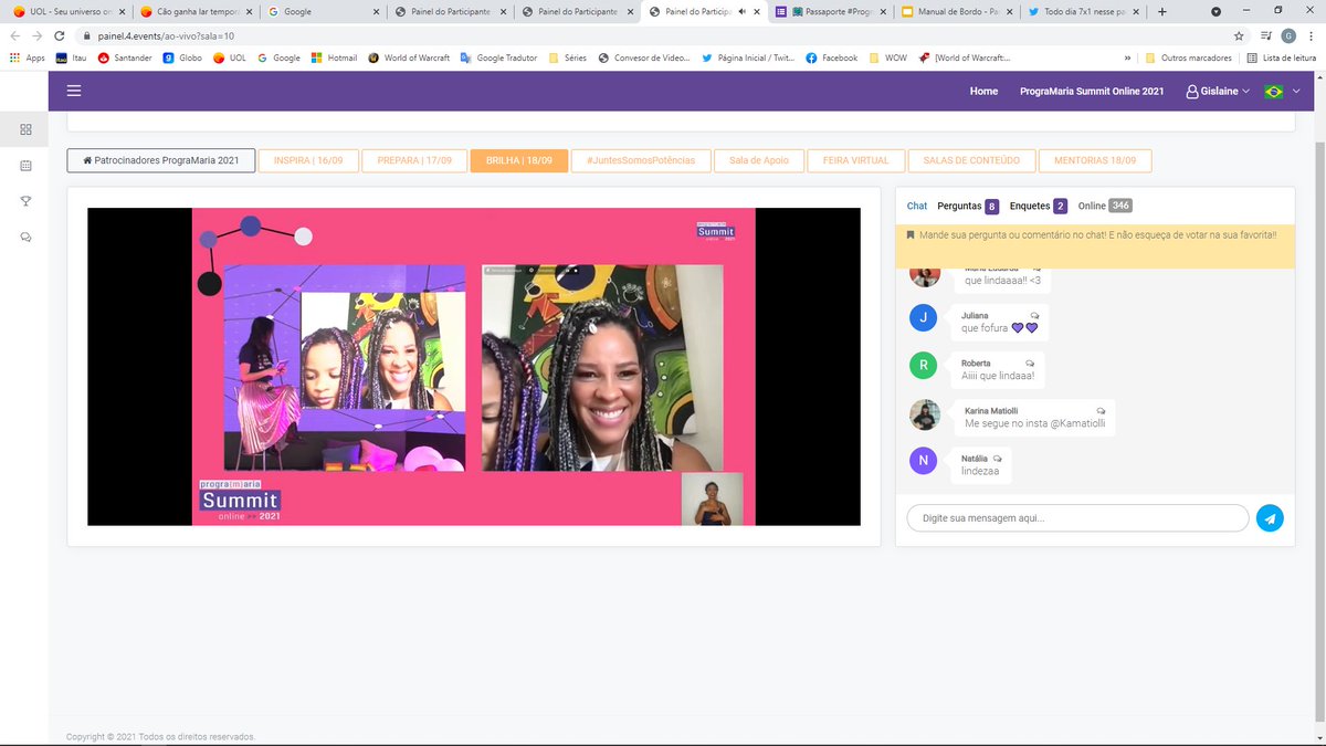 RomeroGislaine's tweet image. #PrograMariaSummit 2021