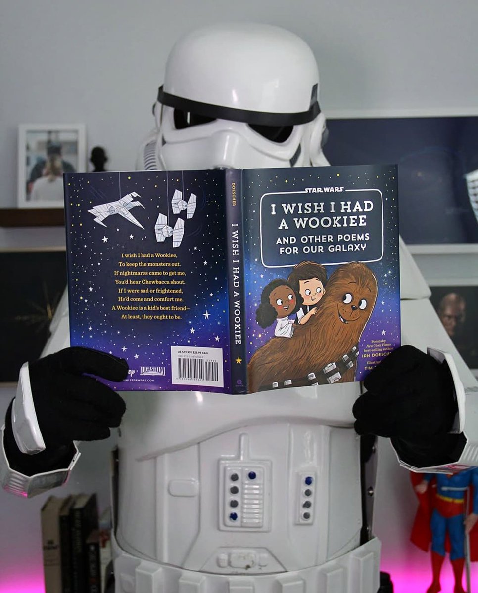 I Wish I Had a Wookiee by @iandoescher | @quirkbooks 

Over 75 original poems 👍