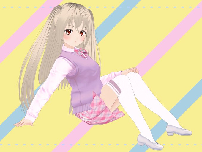 座るポーズのtwitterイラスト検索結果