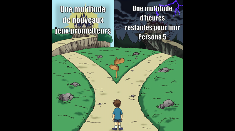 La sortie de deltarune ne fait rien pour me sortir de ce dilemme constant.