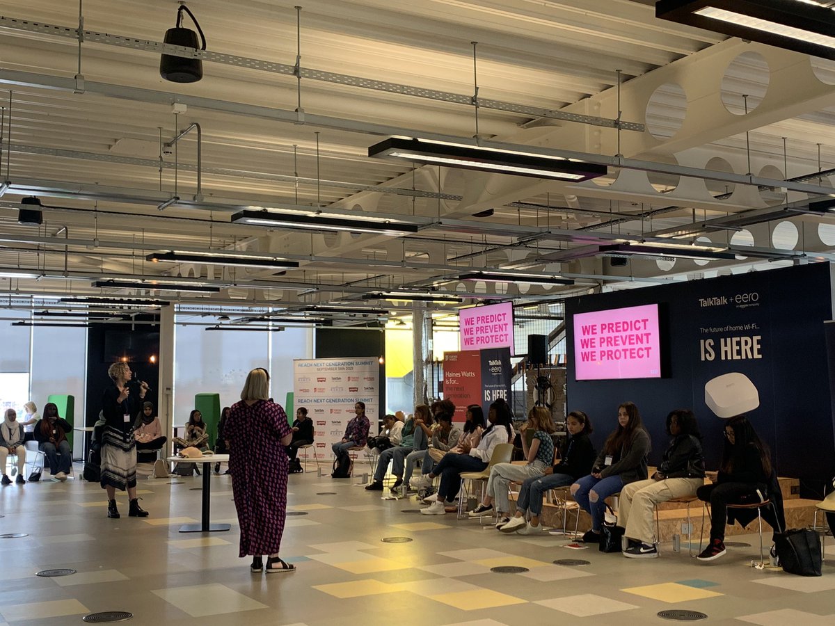 WeRreach's tweet photo. Educational talk on Breast cancer with Nikki and Judy of @wearepreventBC. “The earlier breast cancer is found, the better the chance in beating it”. We must spot the signs from an early age. Let’s break those taboos! #reachnxtgen girls asking great Q’s! https://t.co/DA4NoB7VcF
