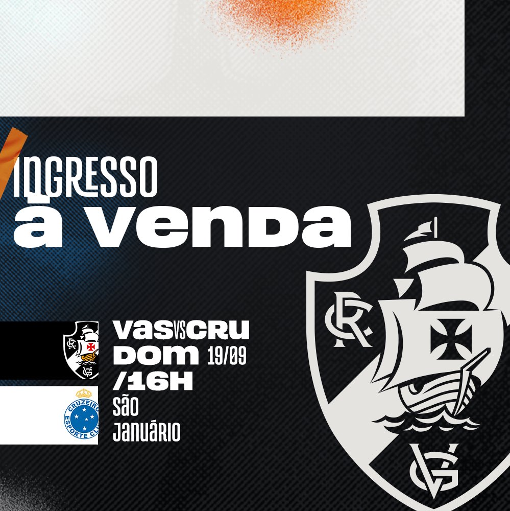 Informações sobre ingressos para Vasco x Cruzeiro – Vasco da Gama