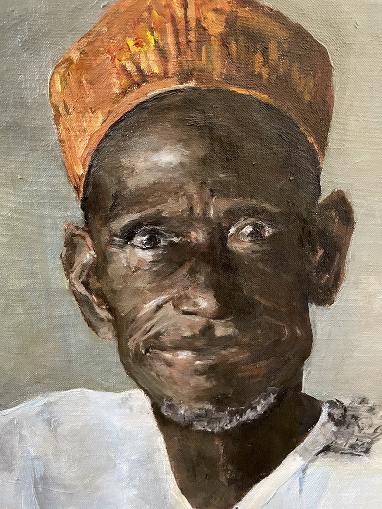 Portrait painting from the black and white reference image. Michael Siegel online class.
Oil on linen, 14x21” (35x52cm)

#oilpainting #oilpaintings #oiloncanvas #oilportrait #portrait #portraitpainting #painting #paintings #paintingportrait
