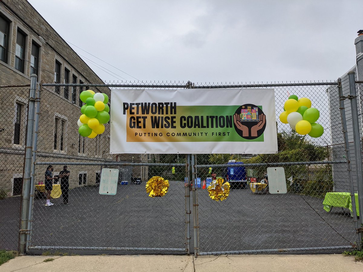 Come out to 510 Webster NW for the #petworth health and wellness fair open now till 1pm! #covid testing, blood pressure & glucose, HIV/STD testing, and mental health! Plus some local trainers showing us how to stay fit. #petworthDC #getwisecoalition #dchealth