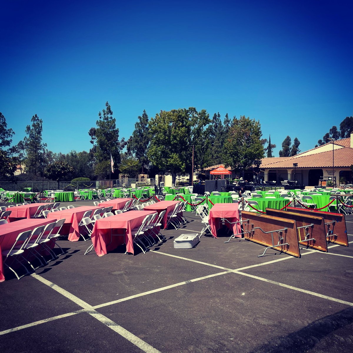 Getting prepped and ready for the big sold out 50th event tonight!
