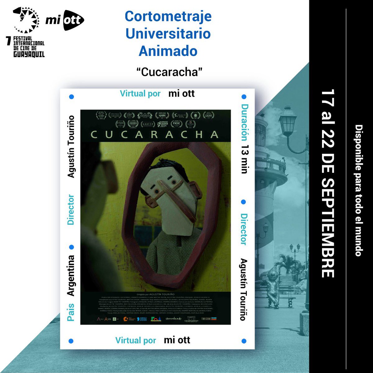 mi_ott's tweet photo. Cortometrajes universitarios animados que participan en @festicinegye #cine #festival #guayaquil https://t.co/5hnFVSVcDn